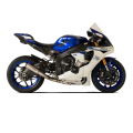 HP CORSE GP07 Racing Slip-on Exhaust with Link Pipe for the Yamaha R1 2015+