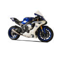 HP CORSE GP07 Racing Slip-on Exhaust with Link Pipe for the Yamaha R1 2015+