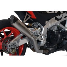 HP CORSE EVOXTREME Slip-on Exhaust with link pipe For Aprilla Tuono V4 1100 (2015-2016)