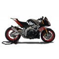HP CORSE EVOXTREME Slip-on Exhaust with link pipe For Aprilla Tuono V4 1100 (2015-2016) HP CORSE EVOXTREME Slip-on Exhaust with link pipe For Aprilla Tuono V4 1100 (2015-2016)