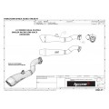 HP CORSE HYDROFORM Slip-on Exhausts with link pipe For Aprilla Tuono V4 (2015-2016)