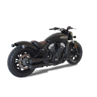 HP CORSE HYDROFORM and V2 Exhaust for the Indian Scout Bobber