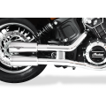 HP CORSE HYDROFORM and V2 Exhaust for the Indian Scout Bobber HP CORSE HYDROFORM and V2 Exhaust for the Indian Scout Bobber