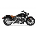 HP CORSE HYDROFORM and V2 Exhaust for the Indian Scout Bobber HP CORSE HYDROFORM and V2 Exhaust for the Indian Scout Bobber