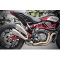 HP CORSE Hydroform Slip On and Cat Delete Link Pipe for Indian FTR 1200 HP CORSE Hydroform Slip On and Cat Delete Link Pipe for Indian FTR 1200