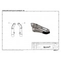 HP CORSE HYDROFORM Racing Slip Ons For Ducati Scrambler 1100 HP CORSE HYDROFORM Racing Slip Ons For Ducati Scrambler 1100