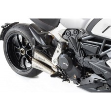 HP CORSE Hydroform Short R Slip On For Ducati Diavel 1260