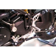 AELLA Riding Step Kit (Rearsets) for the Ducati Streetfighter 1098 / 848