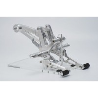AELLA Riding Step Kit (Rearsets) for the Ducati Diavel with Termignoni Slip-On AELLA Riding Step Kit (Rearsets) for the Ducati Diavel with Termignoni Slip-On