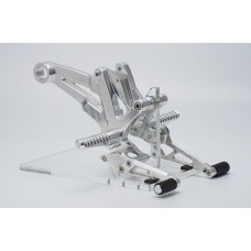 AELLA Riding Step Kit (Rearsets) for the Ducati Diavel with Termignoni Slip-On AELLA Riding Step Kit (Rearsets) for the Ducati Diavel with Termignoni Slip-On