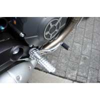 AELLA Riding Step Kit (Rearsets) for the Ducati Scrambler - Fixed Type