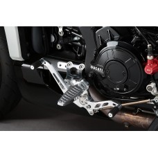 AELLA Riding Step Kit for the Ducati XDiavel (not Rearsets but in this strange case - Forward Controls)