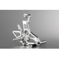 AELLA Riding Step Kit (Rearsets) for the Ducati Monster 1200R - Polished