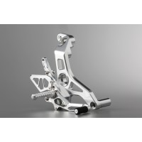 AELLA Riding Step Kit (Rearsets) for the Ducati Monster 1200R - Polished