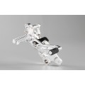 AELLA Riding Step Kit (Rearsets) for the Ducati Multistrada 1200 / 950 / DVT - Polished