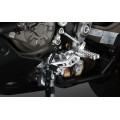 AELLA Riding Step Kit (Rearsets) for the Ducati Multistrada 1200 / 950 / DVT - Polished