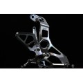 AELLA Riding Step Kit (Rearsets) for the Ducati Supersport 939 / 950 - Polished