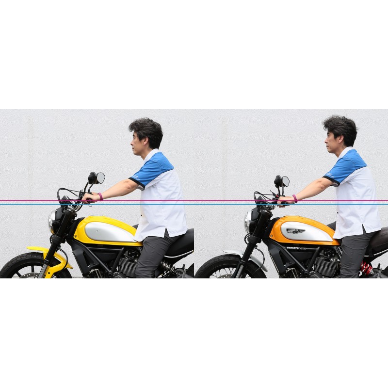ducati scrambler handlebar