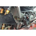 AELLA Radiator Guard Set - Upper and Lower - For Ducati Panigale 1299 / 1199 / 959 / 899 - Black