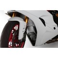 AELLA Radiator and Oil Cooler Guard Set for Ducati Supersport 939 / 950 - Stainless Steel