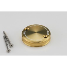 AELLA Front Brake Reservoir Fluid Cap - (Brembo Round Two Screws) - Most Ducati