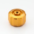 AELLA Machined Billet Knob For Ohlins Hydraulic Rear Shock Preload Adjuster AELLA Machined Billet Knob For Ohlins Hydraulic Rear Shock Preload Adjuster
