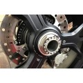 AELLA Titanium Look Lock Pins For Small Hub Ducati Rear Axle Nut