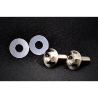AELLA Titanium License Plate Bolts - Universal AELLA Titanium License Plate Bolts - Universal