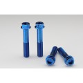 AELLA Titanium Caliper Bolts for Ducati and MV Agusta (M10x60 - pitch 1.25) - Kit of 4 AELLA Titanium Caliper Bolts for Ducati and MV Agusta (M10x60 - pitch 1.25) - Kit of 4