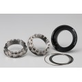 AELLA Large Hub Two Titanium Nuts & Aluminum Taper Cone Set (Rear Axle) AELLA Large Hub Two Titanium Nuts & Aluminum Taper Cone Set (Rear Axle)