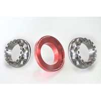 AELLA 12 Point Small Hub Titanium Nut 1 Each On Right And Left & Aluminum Taper Cone Set (Rear Axle) AELLA 12 Point Small Hub Titanium Nut 1 Each On Right And Left & Aluminum Taper Cone Set (Rear Axle)