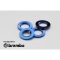 AELLA Titanium Brake Caliper Mounting Washers For Brembo Radial Calipers (kit of 4) AELLA Titanium Brake Caliper Mounting Washers For Brembo Radial Calipers (kit of 4)