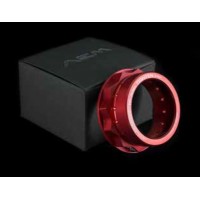 AEM FACTORY - DUCATI'S WITH SINGLE SIDED SWINGARM LARGE ALUMINUM REAR WHEEL AXLE NUT WITH SLIDER