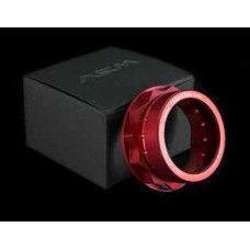 AEM FACTORY - DUCATI'S WITH SINGLE SIDED SWINGARM LARGE ALUMINUM REAR WHEEL AXLE NUT WITH SLIDER