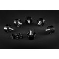 AEM FACTORY - 6 DUCATI LIGHTWEIGHT STAINLESS CUSH DRIVES WITH COLOR MATCHED ALUMINUM NUTS