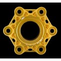 AEM FACTORY - D-SEI DUCATI 6 HOLE ALUMINIUM BILLET LIGHTWEIGHT HUB FLANGE for Ducati Panigale / Streetfighter V4 / S / R / Speciale AEM FACTORY - D-SEI DUCATI 6 HOLE ALUMINIUM BILLET LIGHTWEIGHT HUB FLANGE for Ducati Panigale / Streetfighter V4 / S / R / Speciale