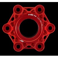 AEM FACTORY - D-SEI DUCATI 6 HOLE ALUMINIUM BILLET LIGHTWEIGHT HUB FLANGE for Ducati Panigale / Streetfighter V4 / S / R / Speciale AEM FACTORY - D-SEI DUCATI 6 HOLE ALUMINIUM BILLET LIGHTWEIGHT HUB FLANGE for Ducati Panigale / Streetfighter V4 / S / R / Speciale