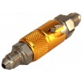 Accossato Brake-hose Quick Disconnector, Aluminium made, Gold, UNF 3/8-24 Accossato Brake-hose Quick Disconnector, Aluminium made, Gold, UNF 3/8-24
