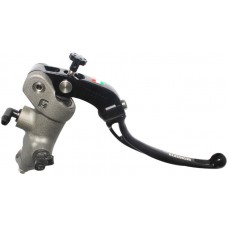 Accossato Forged Radial Brake Master Cylinder Folding Lever 14x18, Black