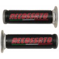 Accossato Couple of Racing Grips Gel-made with Red Logo