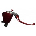 Accossato Forged Brake Master Cylinder PRS 16 x 17-18-19 with oil reservoir integrated, Folding Lever