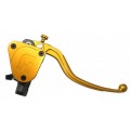 Accossato Radial Brake Master cylinder with integrated reservoir and folding lever, Piston 10.5 mm, for Offroad motorcycles, Scooters and Pitbikes Accossato Radial Brake Master cylinder with integrated reservoir and folding lever, Piston 10.5 mm, for Offroad motorcycles, Scooters and Pitbikes