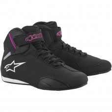 Alpinestars Women's Sektor Shoes - Black/Fuchsia Alpinestars Women's Sektor Shoes - Black/Fuchsia