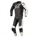Alpinestars GP Force Phantom Leather Suit 2PC - Black/White/Red Fluo Alpinestars GP Force Phantom Leather Suit 2PC - Black/White/Red Fluo