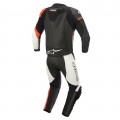 Alpinestars GP Force Phantom Leather Suit 2PC - Black/White/Red Fluo Alpinestars GP Force Phantom Leather Suit 2PC - Black/White/Red Fluo
