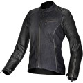 Alpinestars Stella Renee Denim/Leather Jacket - Black Alpinestars Stella Renee Denim/Leather Jacket - Black
