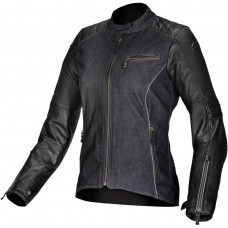 Alpinestars Stella Renee Denim/Leather Jacket - Black