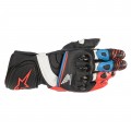 Alpinestars Honda GP Plus R V2 Gloves - Black/Bright Red/Blue Alpinestars Honda GP Plus R V2 Gloves - Black/Bright Red/Blue