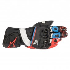 Alpinestars Honda GP Plus R V2 Gloves - Black/Bright Red/Blue