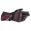 Alpinestars MM93 Twin Ring V2 Leather Glove - Black/Bright Red Alpinestars MM93 Twin Ring V2 Leather Glove - Black/Bright Red